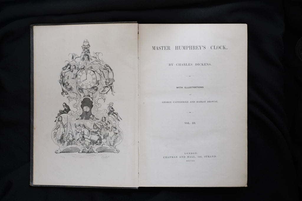 Master Humphrey's Clock, de Charles Dickens. 1840.