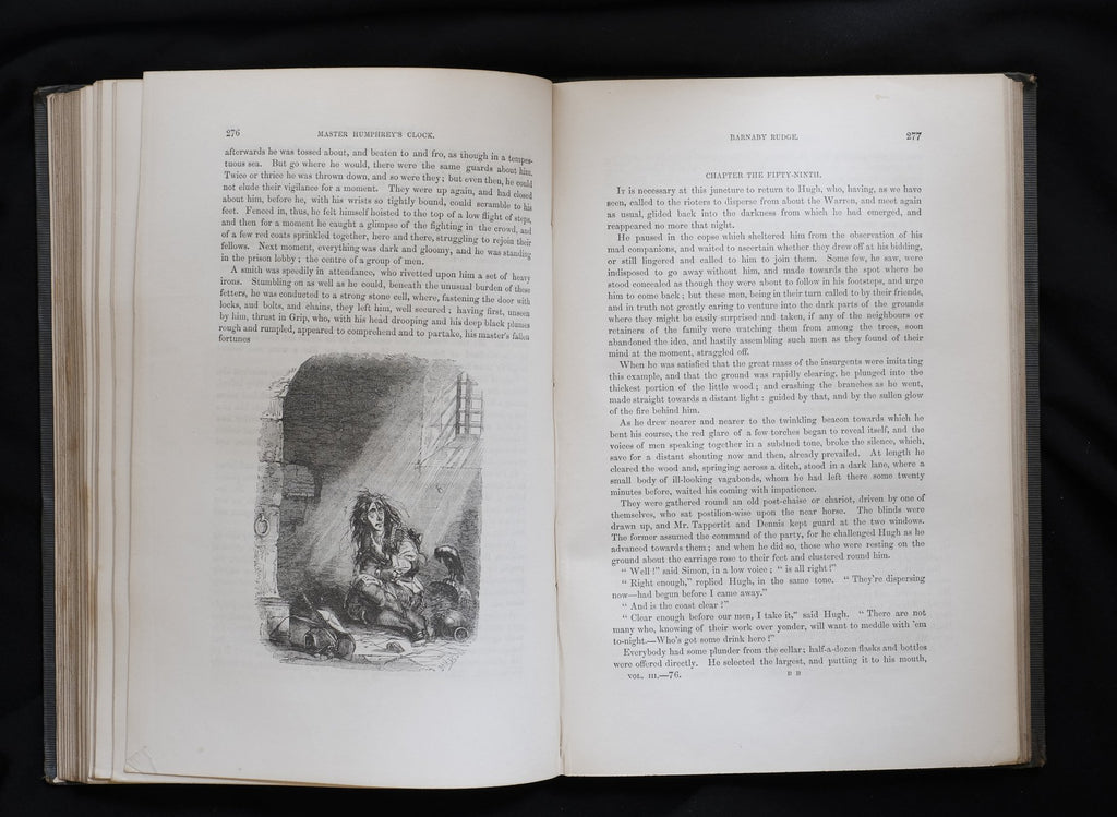 Master Humphrey's Clock, de Charles Dickens. 1840.