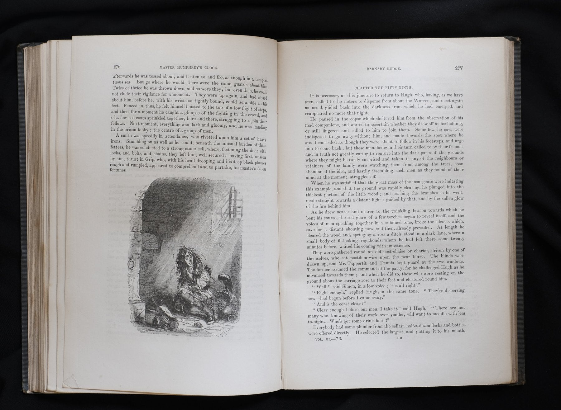 Master Humphrey's Clock, de Charles Dickens. 1840.