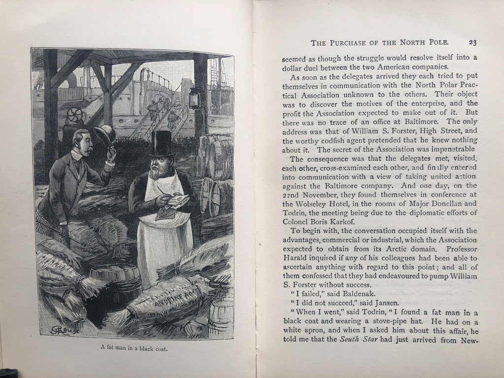 The Purchase of North Pole, de Julio Verne. 1894.