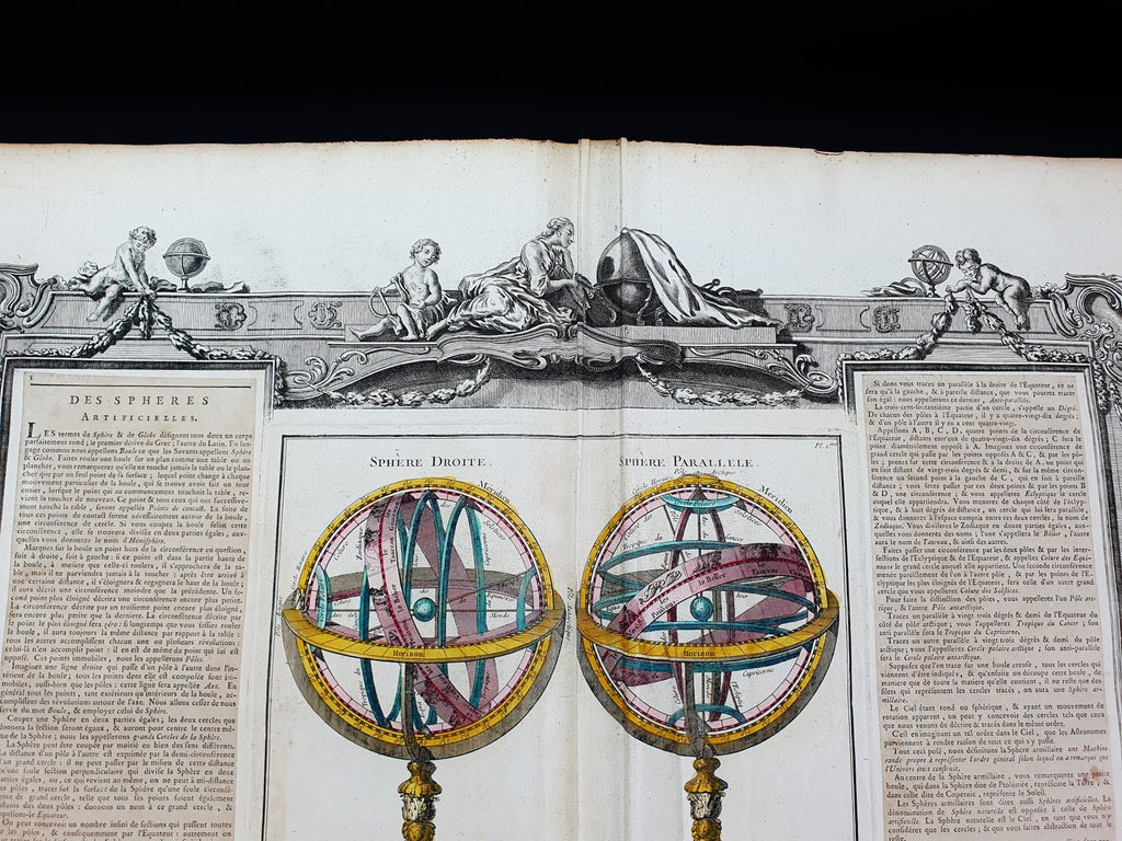 Mapa Celeste de Louis Desnos, 1766