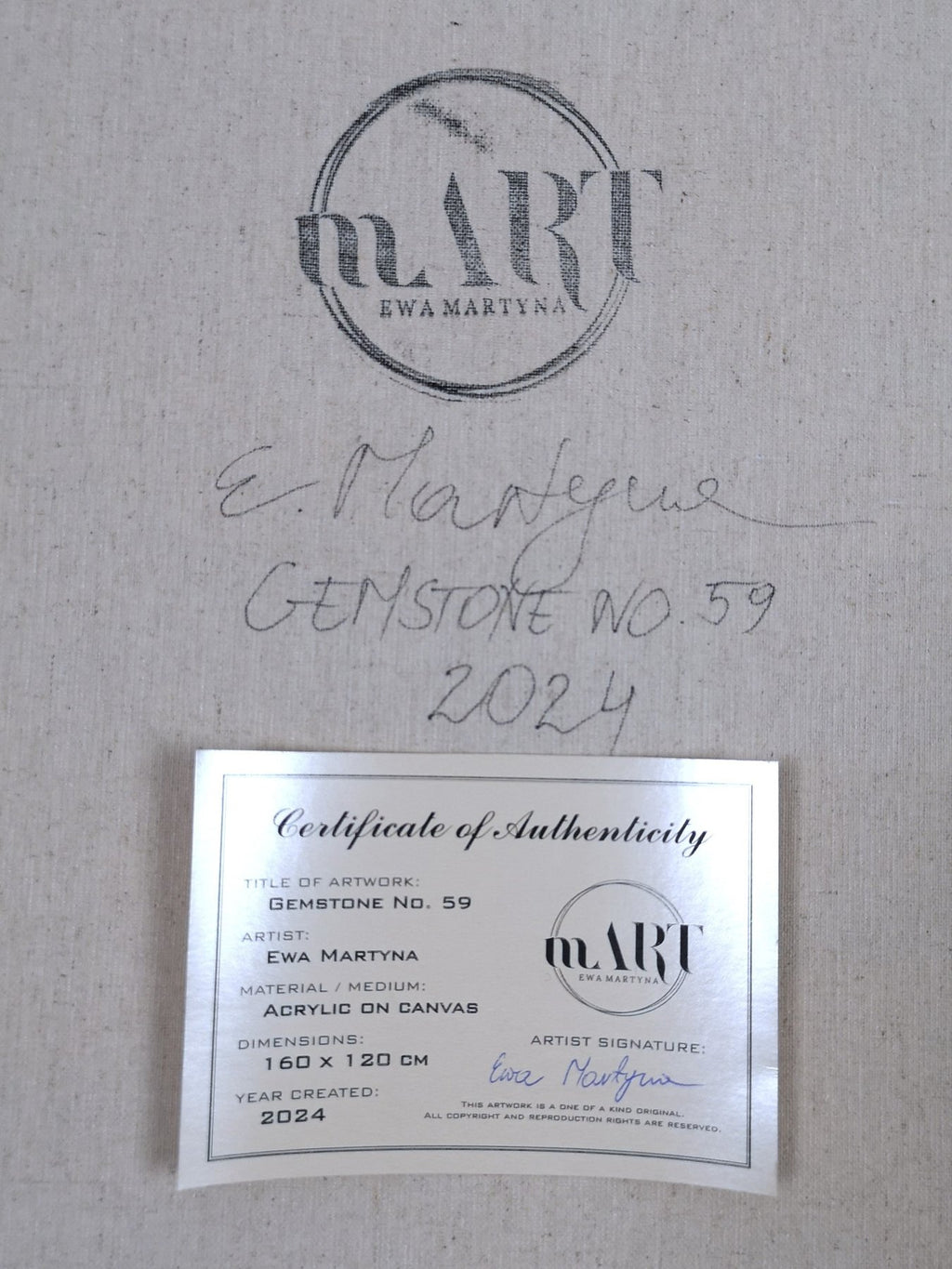 "Gemstone No. 59" de Ewa Martyna