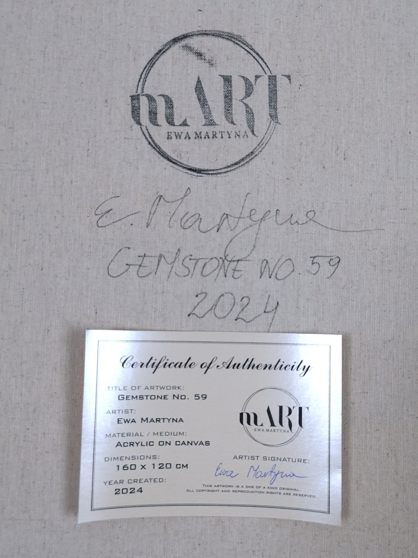 "Gemstone No. 59" de Ewa Martyna