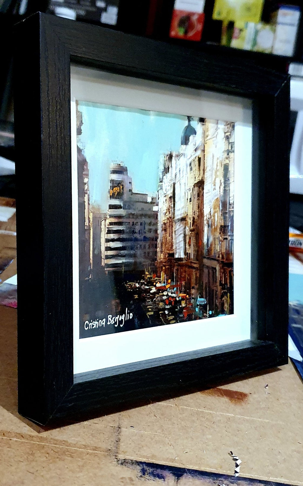 "The Beautiful Light of the Capital" by Cristina Bergoglio