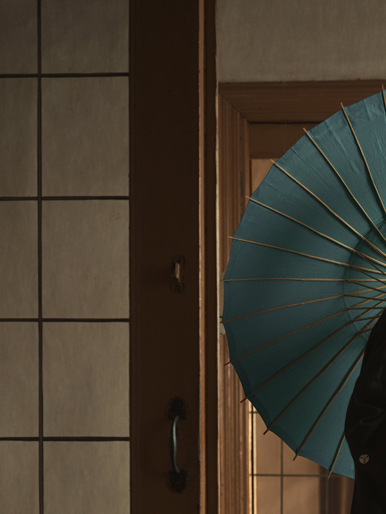 "Blue Umbrella" de Ursula van de Bunte