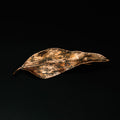 Copper Leaf Brooch by Anna Canal