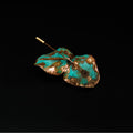 Anna Canal's Eucalyptus Copper Brooch