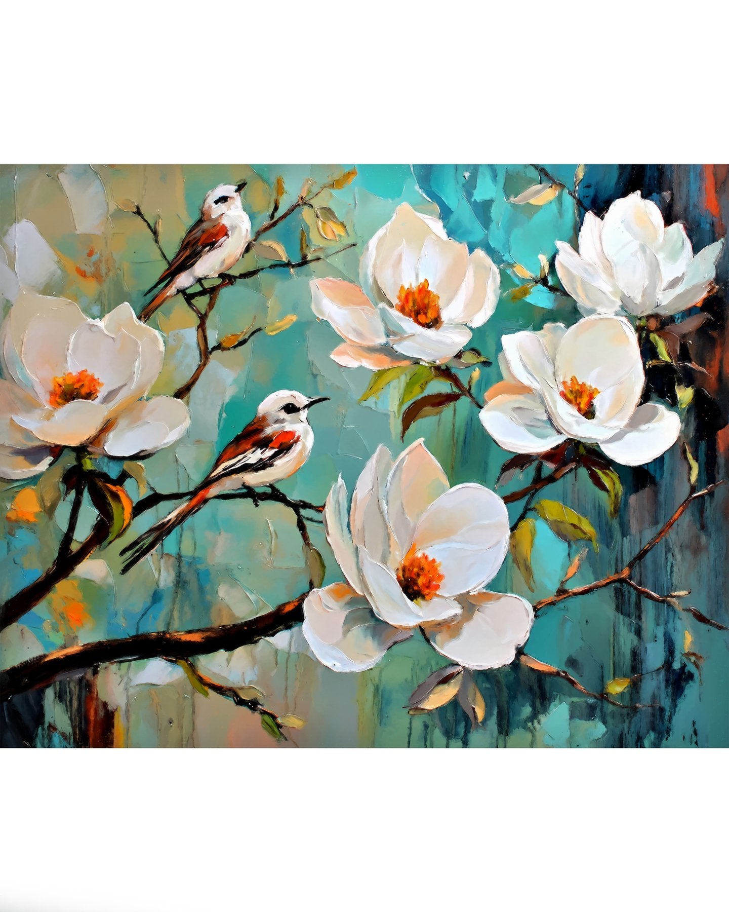 "Birds on a Magnolia Tree", de Michael Mey