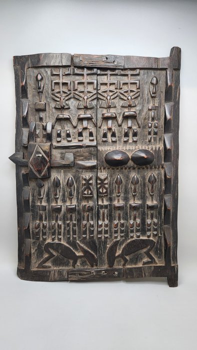 Carved Dogon Door - Traditional Art from Mali