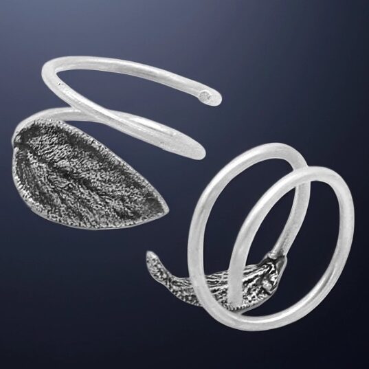 Anillo de Plata Salvia de Anna Canal