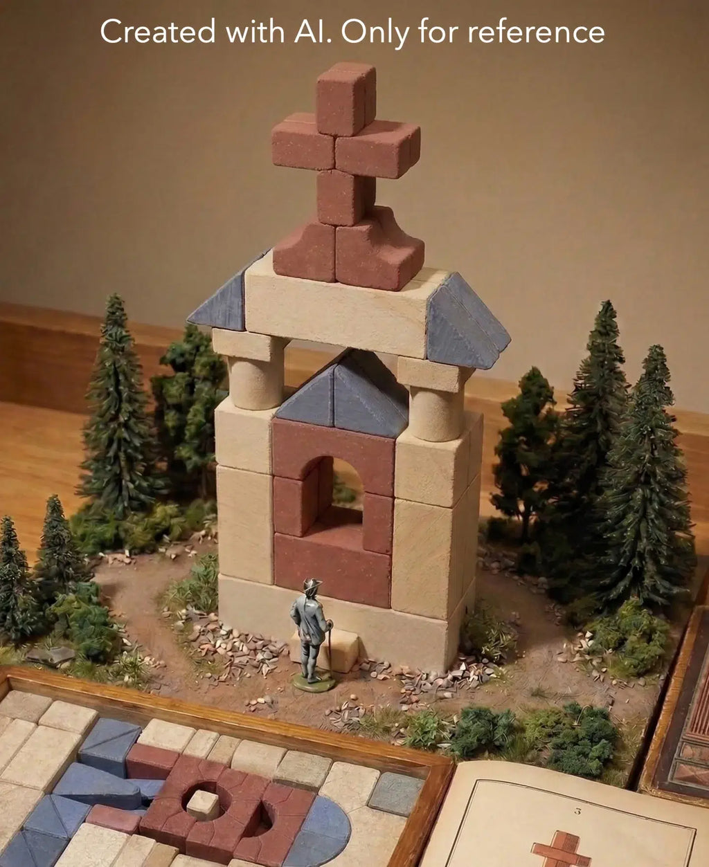 Richter Anchor No. 2½ "Dresden" - Classic German Miniature Architecture Set