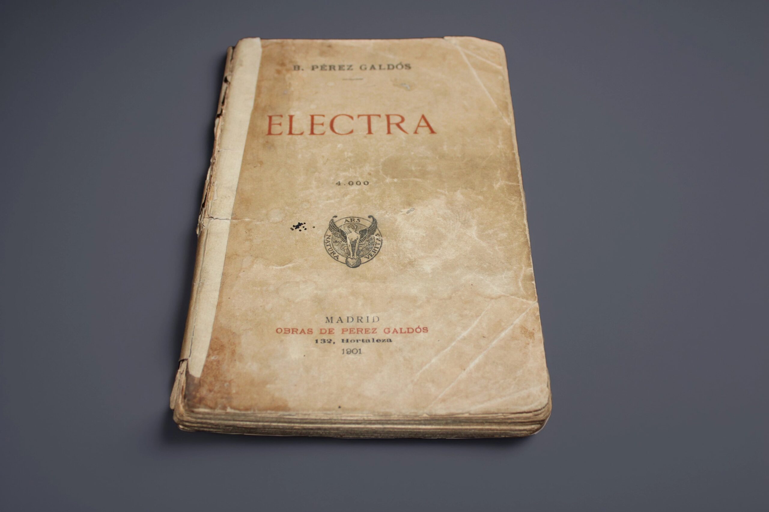 Electra, de Benito Pérez Galdós. 1901.