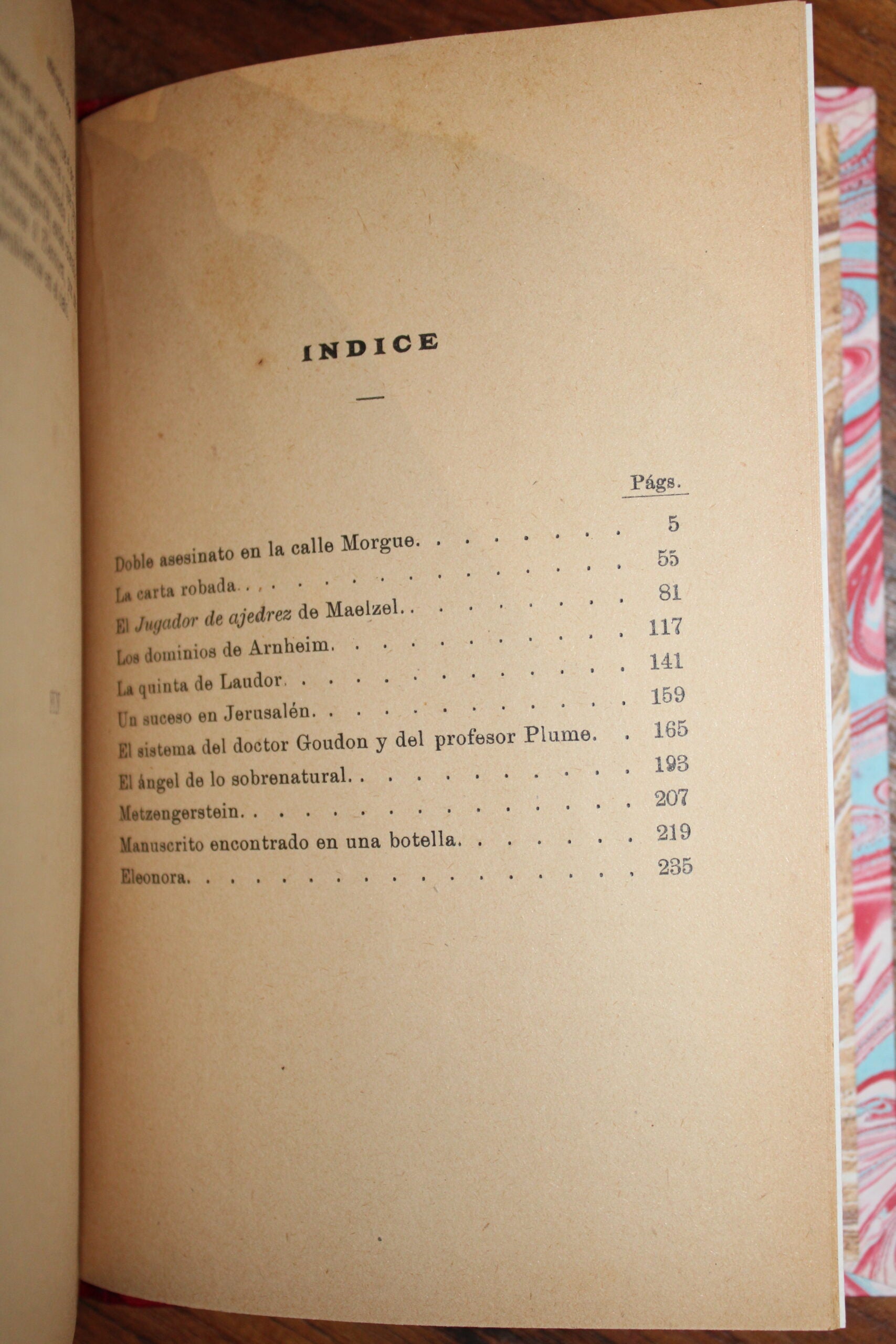 "Historias Grotescas y Serias" de Edgar Allan Poe (Edición 1910)