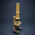Paul Waechter Brass Microscope, circa 1900