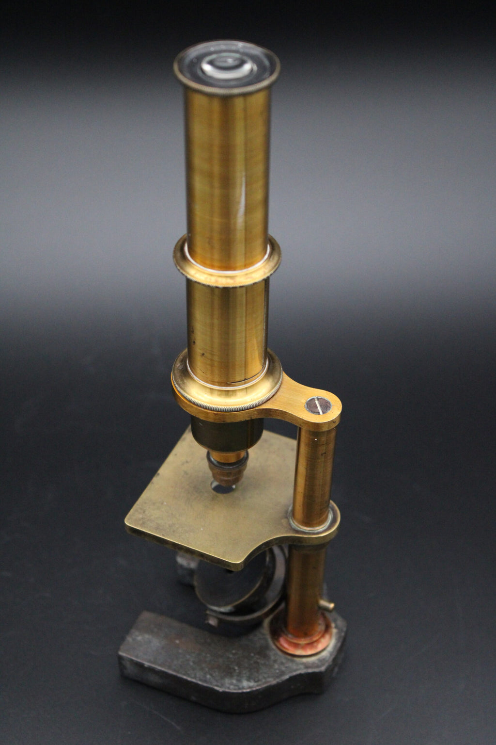 Paul Waechter Brass Microscope, circa 1900