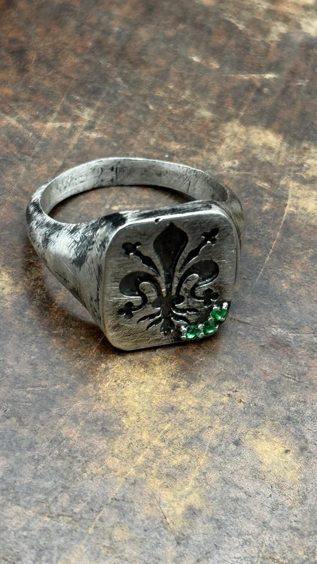 Anillo de Plata “Rinascimento” de Santiago de Prada