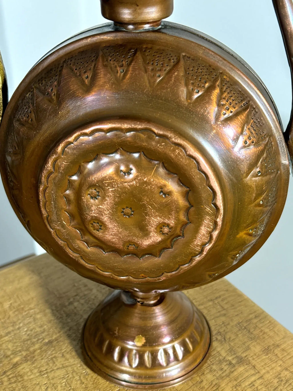 Tunisian Copper Teapot (Moringa) – Islamic Oriental Style, c. 1940-1950