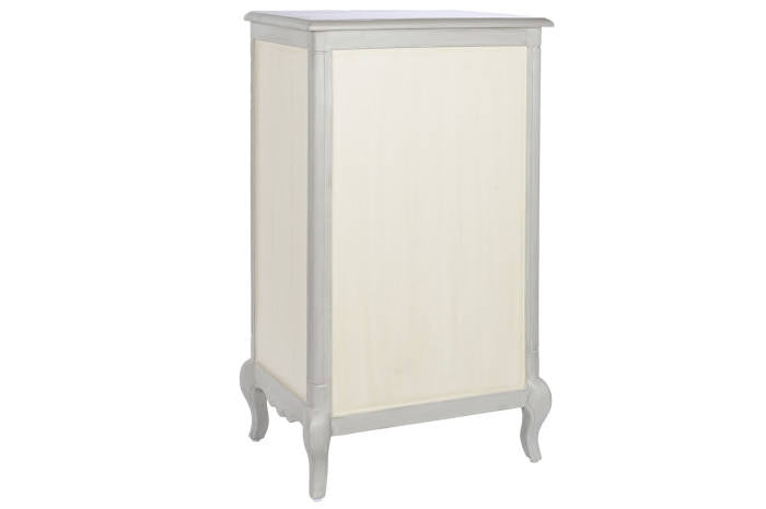 Chifonier de Madera de Mango Gris con 5 Cajones