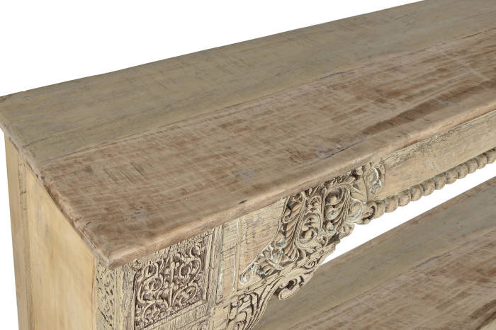 Carved Wooden Console - Unique Piece