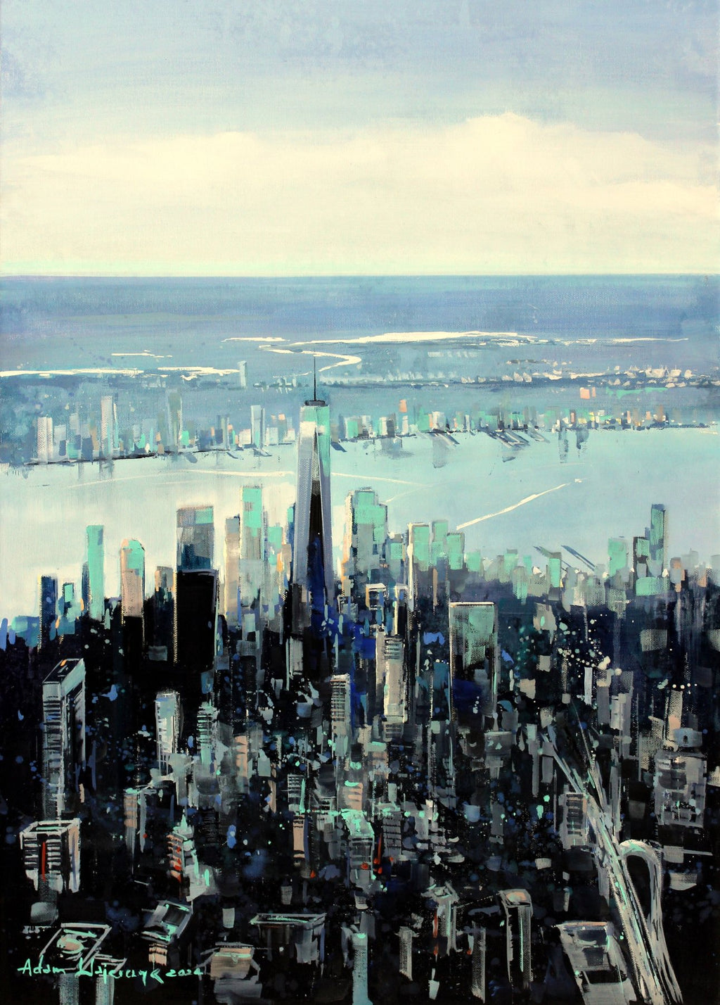 “New York” - by Adam Wajerczyk