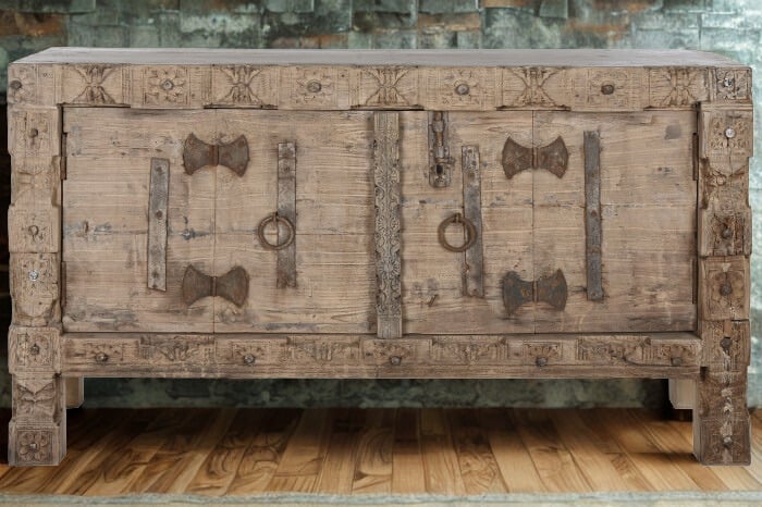 Unique Wooden Sideboard