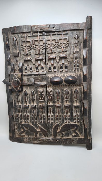 Carved Dogon Door - Traditional Art from Mali
