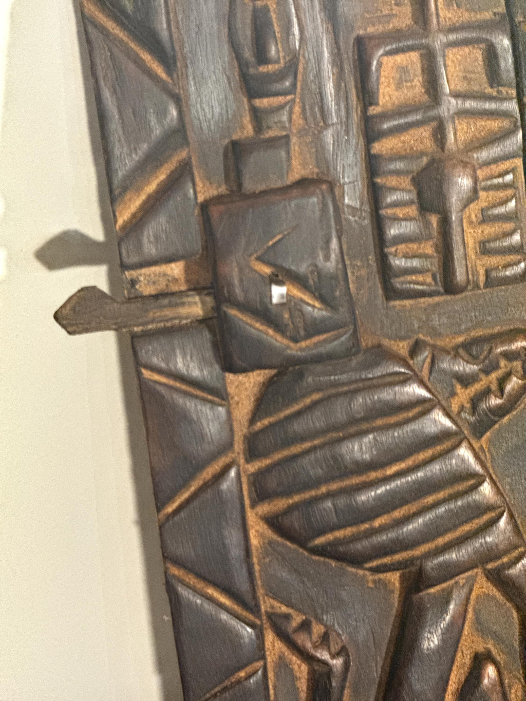 Puerta Dogón de Mali | Arte Africano en Madera Tallada | Escultura Tribal de Pared | Dogon Wall Art | Decoración Étnica Africana