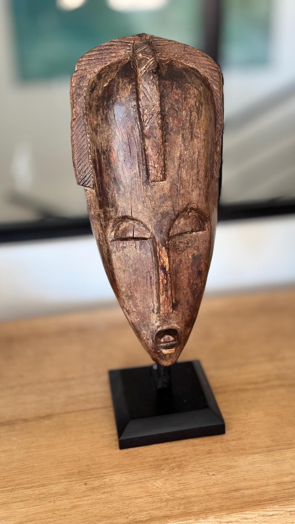 Máscara Africana Dogon de Madera | Bandiagara, Mali | Arte Africano de Tradición Ancestral