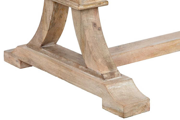 Mesa de Centro Madera Maciza de Mango Decapé