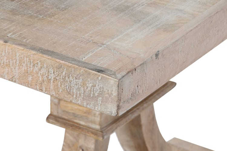 Mesa de Centro Madera Maciza de Mango Decapé