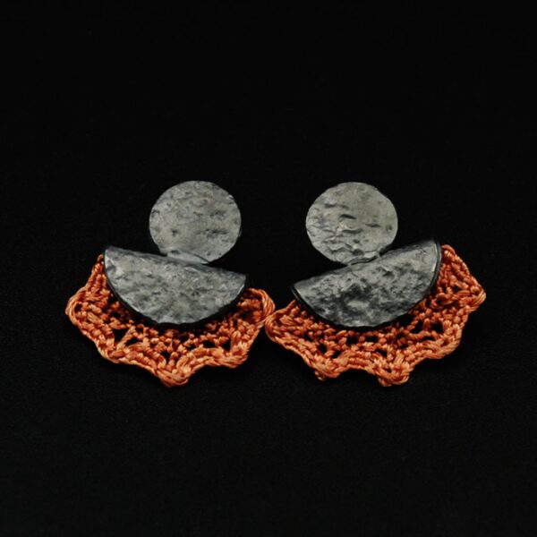 Pendientes de Plata Fustam de Anna Canal