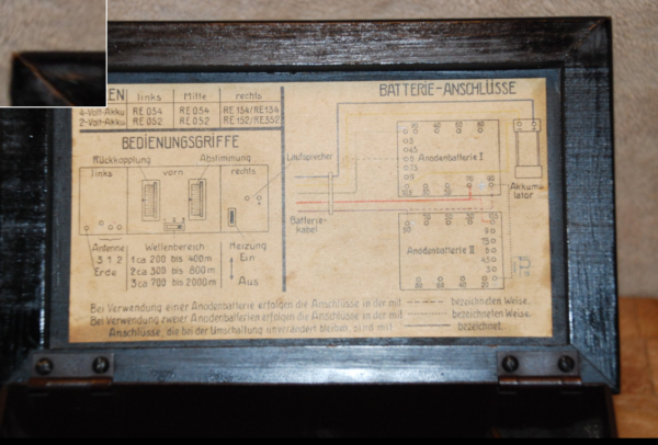 Radio de Válvulas Telefunken Arcolette 3 (1927-1928) - Imagen 5