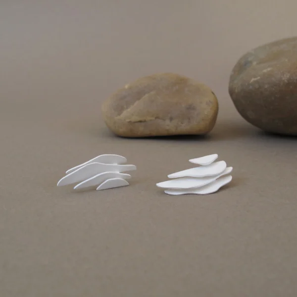 Pendientes Izadi Plata de Dsnu - Imagen 5