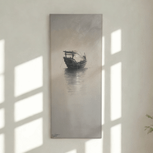 Boat XX – Pintura original de Juan José Vicente